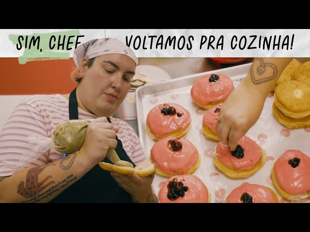 SIM, CHEF! DONUTS ALL DAY: NÃO PARAVA DE CHEGAR PEDIDO!!! • Maqui Nóbrega