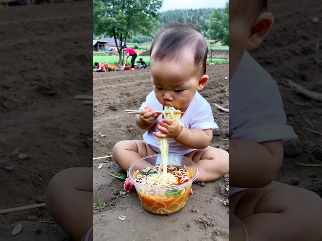 Vineria feeding hungry baby