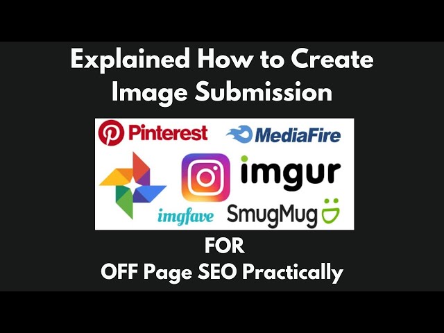 Image Submission Tutorial 2025 in Hindi ? | How to do Image Submission in 2025 Hindi ? | Image SEO