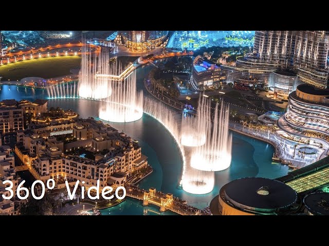 The Dubai Fountain 360⁰ video