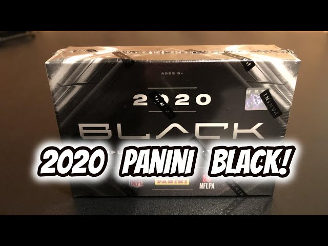 2020 Panini Black Football | Hobby Box