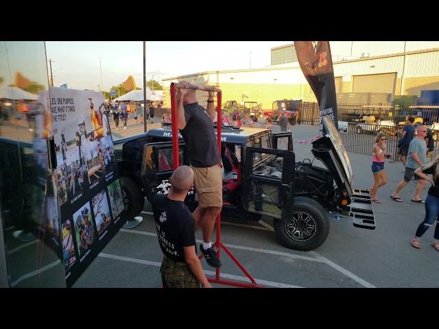 36 Marine Pull-ups Oklahoma State Fair 2018