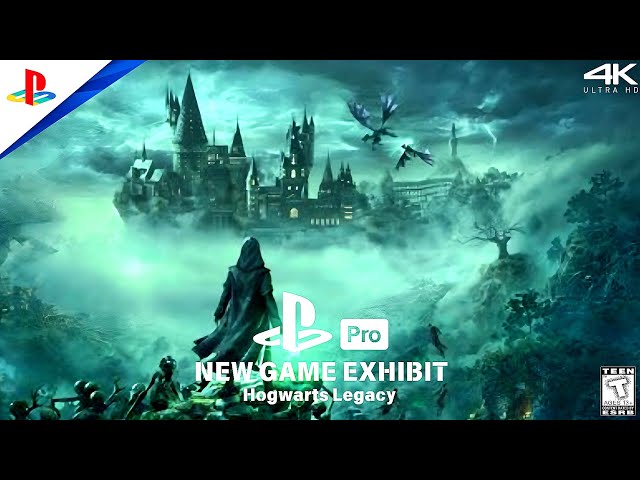 PS5 PRO | NEW GAME EXHIBIT (Part2) - Explore an EPIC Wizarding World!