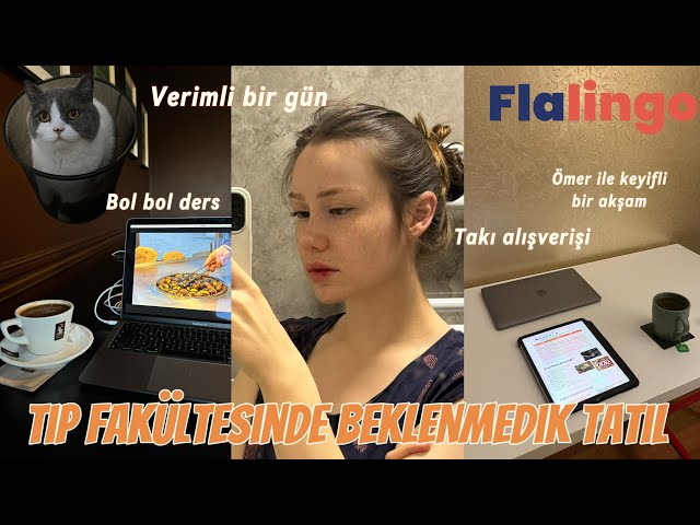 06.00 SABAHI VERİMLİ BİR VLOG Ömer ile date, takı alışverişi, flalingo, tıp fakültesi günlük tatil