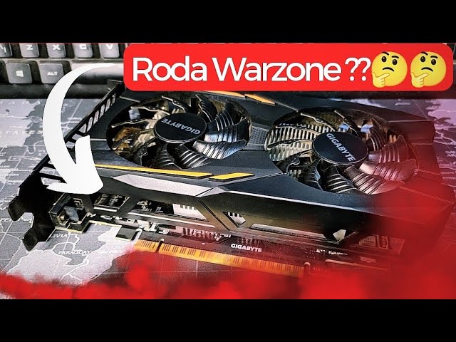 GTX 1050Ti 4GB EM GAMES 2022 | RODA COD WARZONE ?? #pcgamer #gamer #gtx1050ti #gameplay