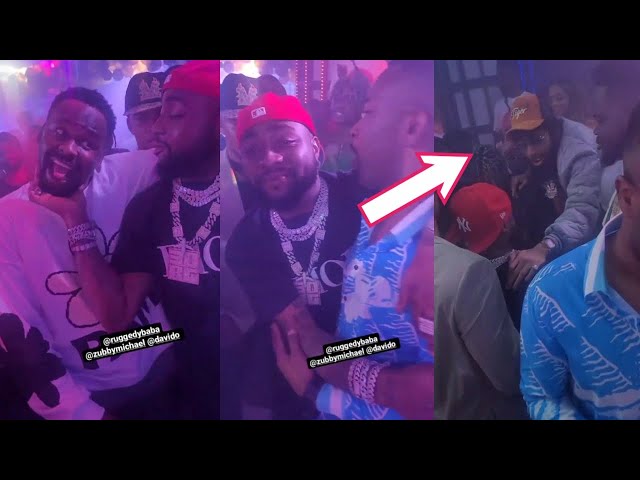 Zubby Michael, Davido, Phyno & Ruggedman Made A movie Inside Pablo Nigeria In AY Birthday bash