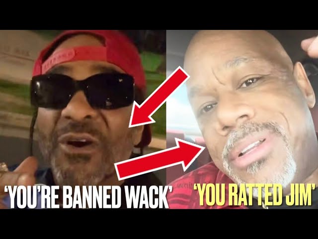 Jim Jones Vs Wack 100 HEATED EXCHANGE After PULLING UP To COMPTON