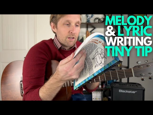 Melody and Lyric Writing Tip - Tiny Tuesday Tips with sTuart!