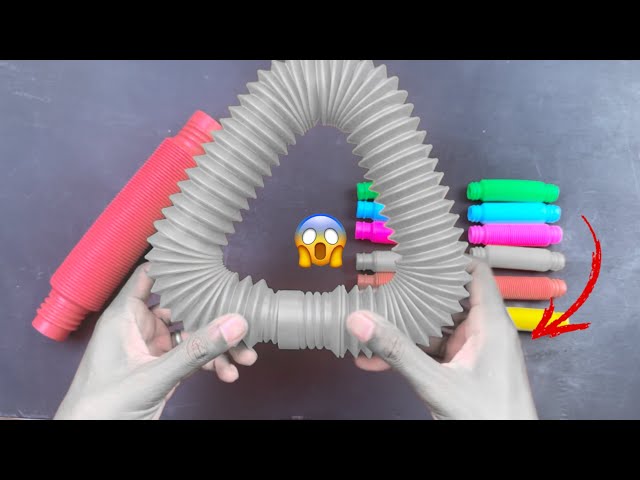 Change color and voice robot ASMR POP TUBE 😎❤️ #colors #art #asmr #creative #reels