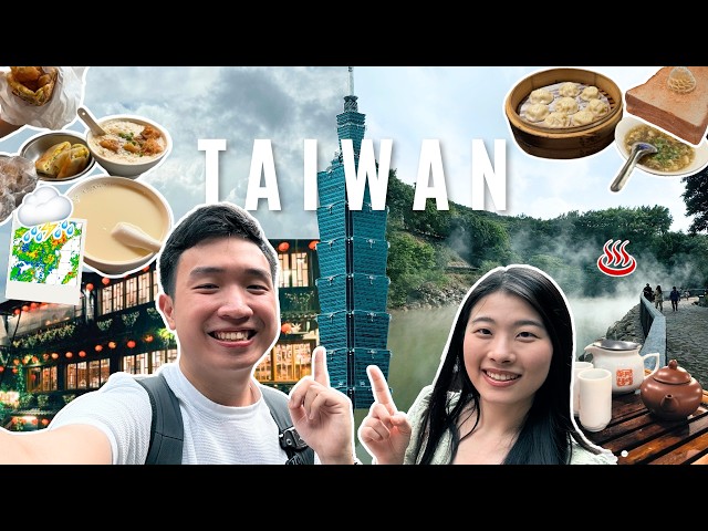 4 Days in Taiwan 🇹🇼 | Must-Visit Spots, a Scenic Mountain Town and Hidden Hot Springs? ♨️