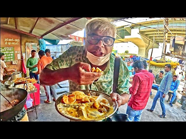 Ultimate Patna Street Food Tour: Piping Hot Puri Aloo, Dahi Bada, Kulhad Chai, Khaja Adventure🤤😱