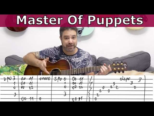 Fingerstyle Tutorial: Master of Puppets (FULL Arrangement!) | Guitar Lesson w/ TAB