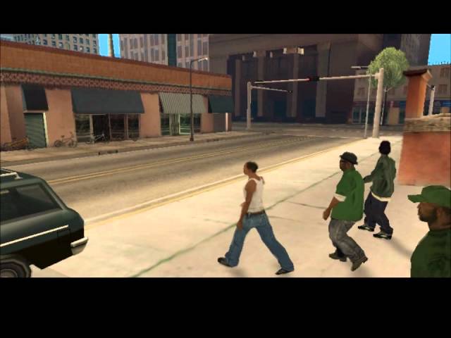 GTA San Andreas. Прохождение: Биг-Смоук, Свит и Кендл (миссия 1).