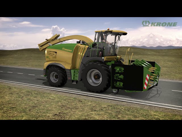 KRONE BiG X Animation – Take a look inside the BiG X