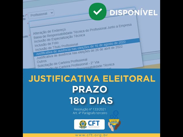 Justificativa Eleitoral