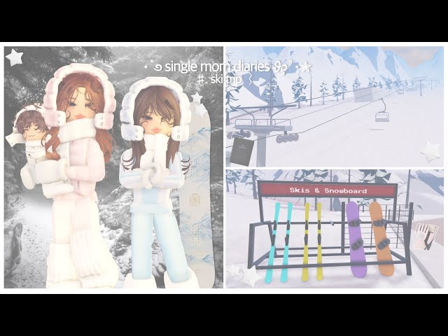 ꉂ`🍥`˖ *  single mom diaries : ski trip.!┆Switzerland, traveling, skiing┆berry avenue voiced vlog