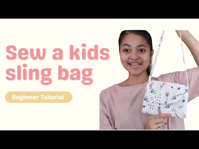 Oli Sling Bag | Sewing Pattern for Beginners | Crossbody Bag | Bag for Kids | Simple & Easy DIY