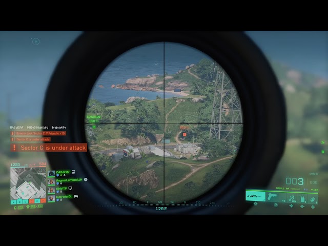 600m+ Sniper Headshot - Battlefield 2042