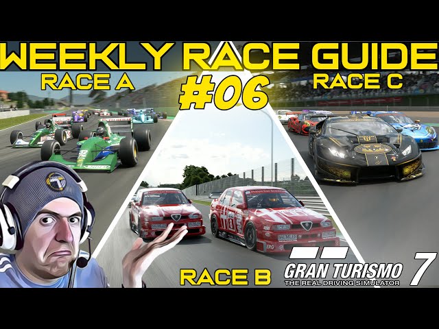 🥰 Racing FORMULA Cars... AMAZING Strategy and RACING! || Weekly Race Guide - Week 06 2025