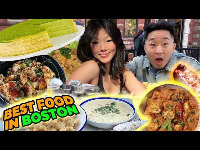 BIG Boston Food Crawl (The BEST IN THE CITY!)