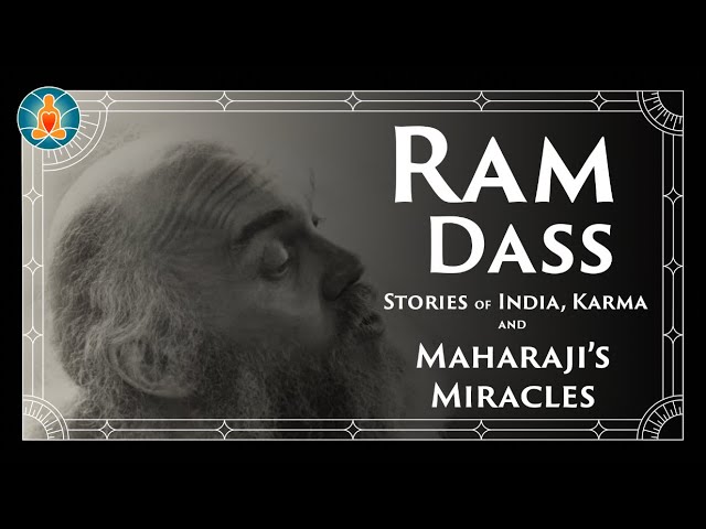 Ram Dass | Stories of India, Karma and Maharaji's Miracles | [Black Screen/No Music]