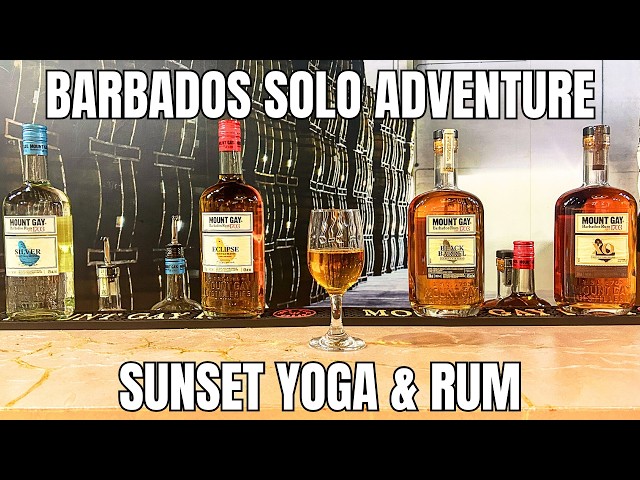 Barbados Solo Adventure: Sunset Yoga and Rum in Barbados