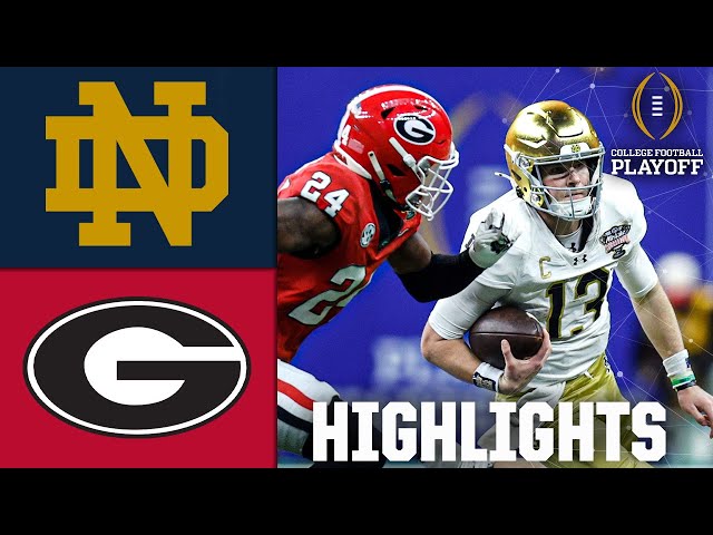 CFP Quarterfinal: Notre Dame Fighting Irish vs. Georgia Bulldogs | Full Game Highlights | ESPN CFB