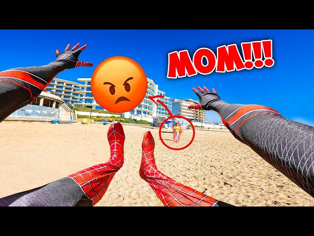 TOP 5 WORLDWIDE SPIDER-MAN's CRAZY Escapes From ANGRY MOM! (Best Of Compilation by Grisha Garaz)