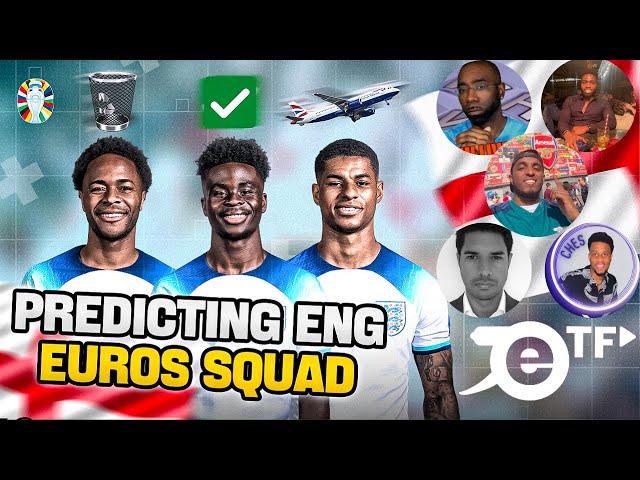 OUR ENGLAND EURO 2024 SQUAD 📈 TIER LIST (MARCH) | VIBES FROM THE 6