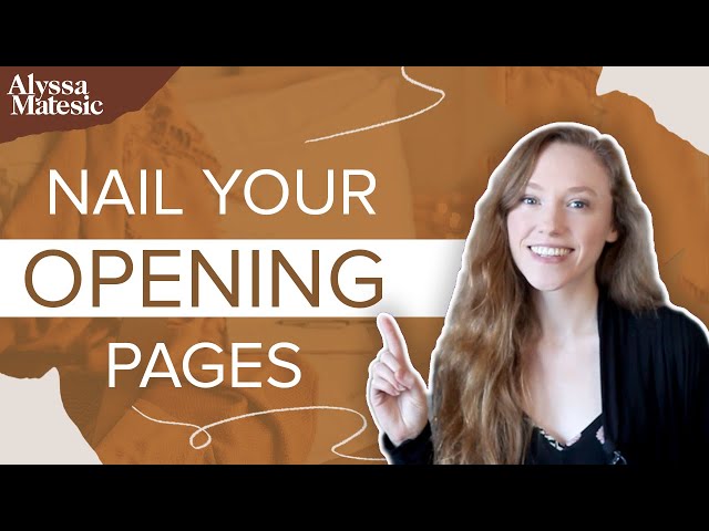 How to Nail Your Novel Opening and Hook Your Reader - Advice from a Book Editor