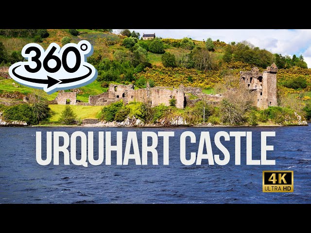 Explore Urquhart Castle, Scotland in 360° | VR / 4K