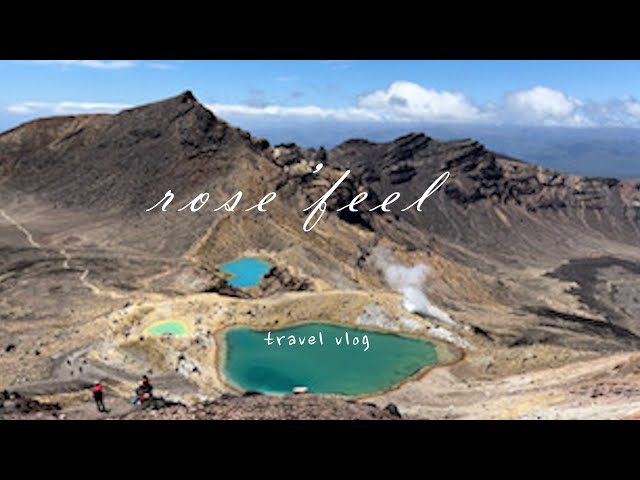 Vlog I Travel North Island of New Zealand (1) Maori culture ,Glowworm, Hot spring, Blue lake, Luge