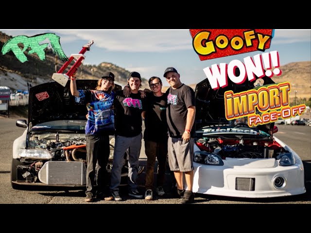 GOOFY Built Shanes All Wheel Drive CRX takes on Import Face Off Denver!