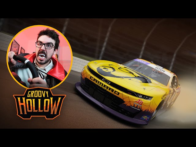 LIVE - Halloween iRacing at Groovy Hollow! | Eric Makes His Sim-Racing Debut