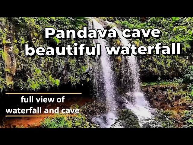 Pandava cave and waterfall explore || ahwa-dang trip