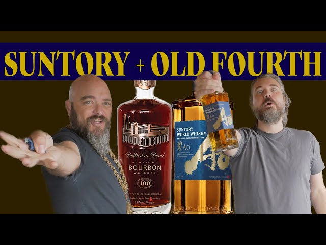 Suntory World Whiskey Ao + Old Fourth Distillery BIB Bourbon