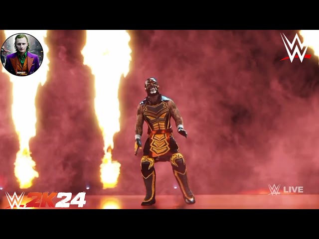 WWE FULL MATCH Penta Zero Miedo vs Sin Cara vs Jeff Hardy WWE2K24