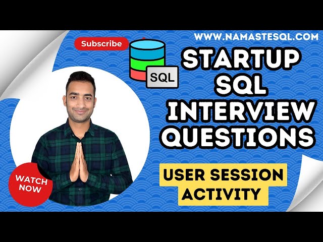 Top Data Analyst SQL Interview Question by A Startup