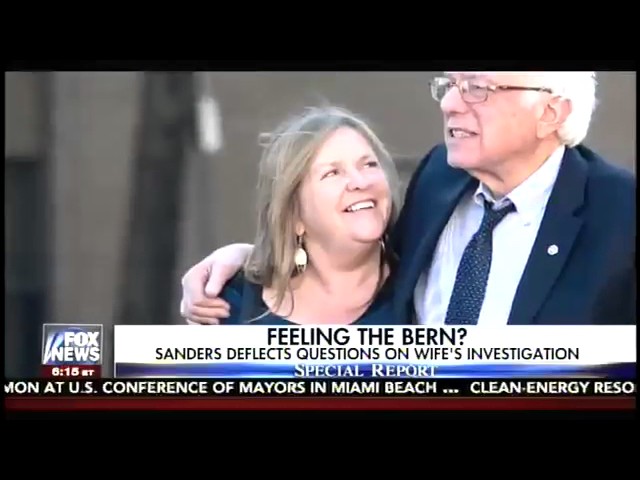 Sanders Dodges Questions About Wife Being Under FBI Investigation, Starts Talking About Healthcare00