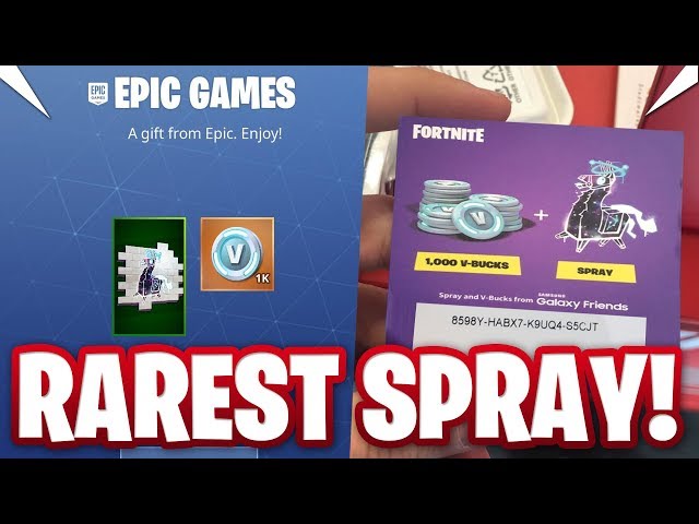 HOW I GOT THE EXCLUSIVE *LLAMALAXY SPRAY* IN FORTNITE! (Note 9 Case Bundle)