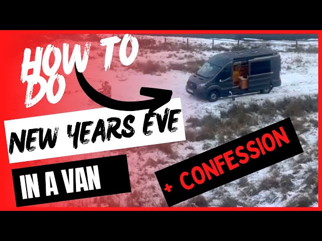 Remote Wild Camping On New Years Eve In Scotland! (VAN LIFE UK)