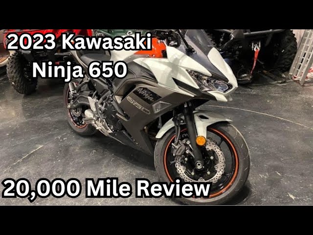 20,000 Mile Review | 2023 Kawasaki Ninja 650 | Best beginner bike #ninja650