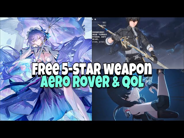 GOOD NEWS!! FREE 5 STAR WEAPON, New Echo Set, Rover’s Signature Weapon & MORE - Wuthering Waves