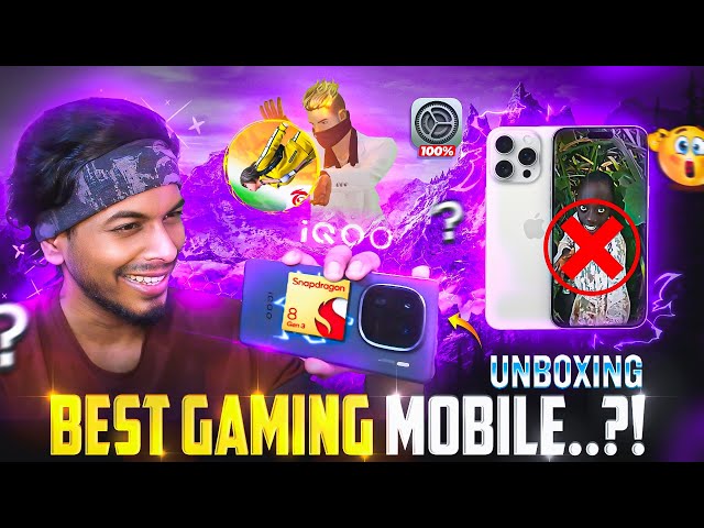 UNBOXING BEST GAMING PHONE - iQOO 12 🤩 SnapDragon 8 Gen 3 | Naanshinchan FreeFire