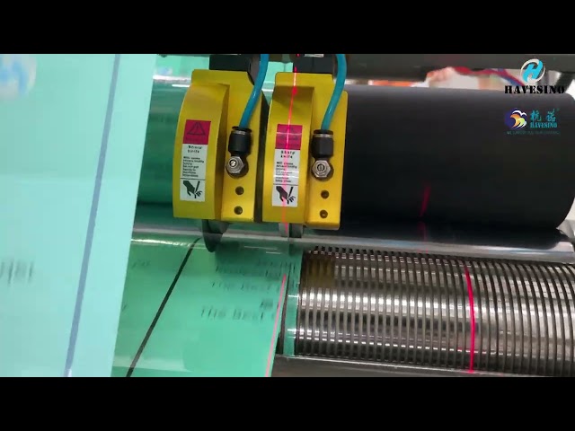 CE Standard Polyester Laminating Film Cutting Machine Slitting Rewinder