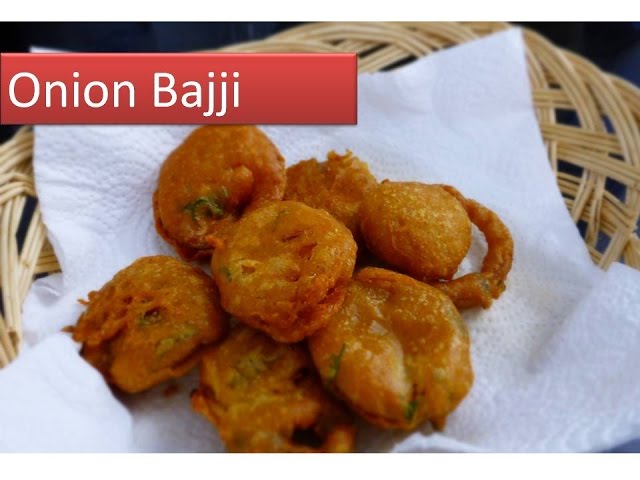 Onion Bajji | Quick Indian evening snack | Deeps Kitchen