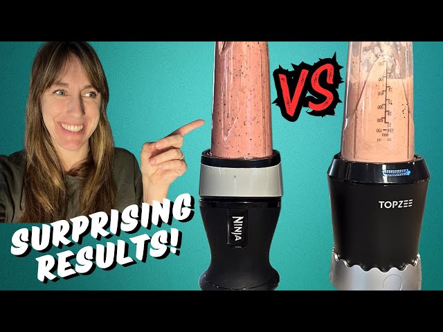 Ninja Fit vs Topzee Personal Blender: Side-by-Side Comparison