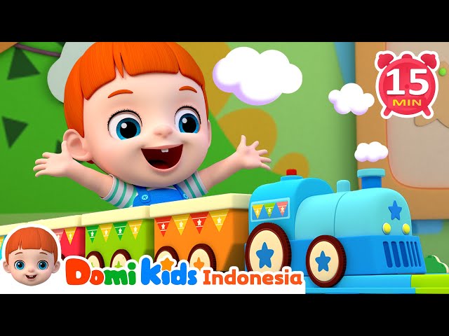 Lagu Kereta | Domi Kids Kumpulan Lagu Pesta Anak-anak | Cerita & Lagu Anak-anak