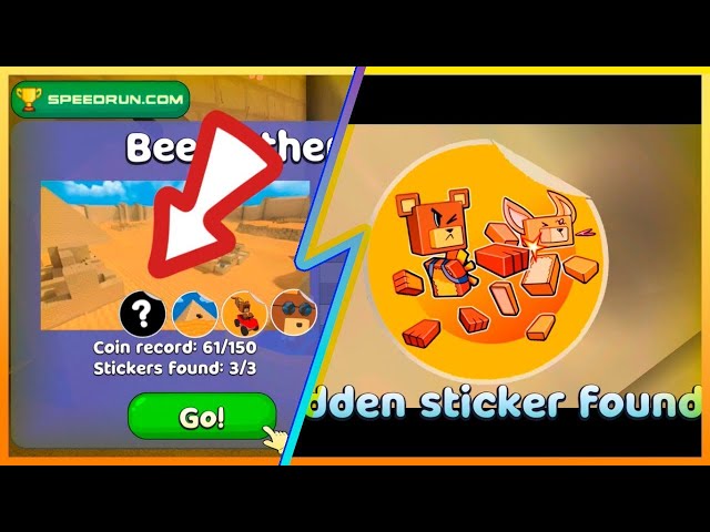 4 Stickers in Beemothep | Super Bear Adventure Gameplay Walkthrough