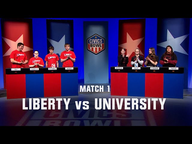 Civics Bowl 2023 Match 1: Liberty v. University